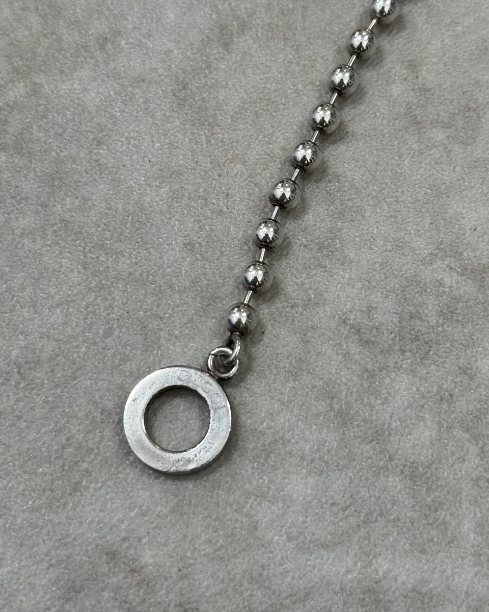 Gucci Silver Bullet Chain Bracelet - Image 6