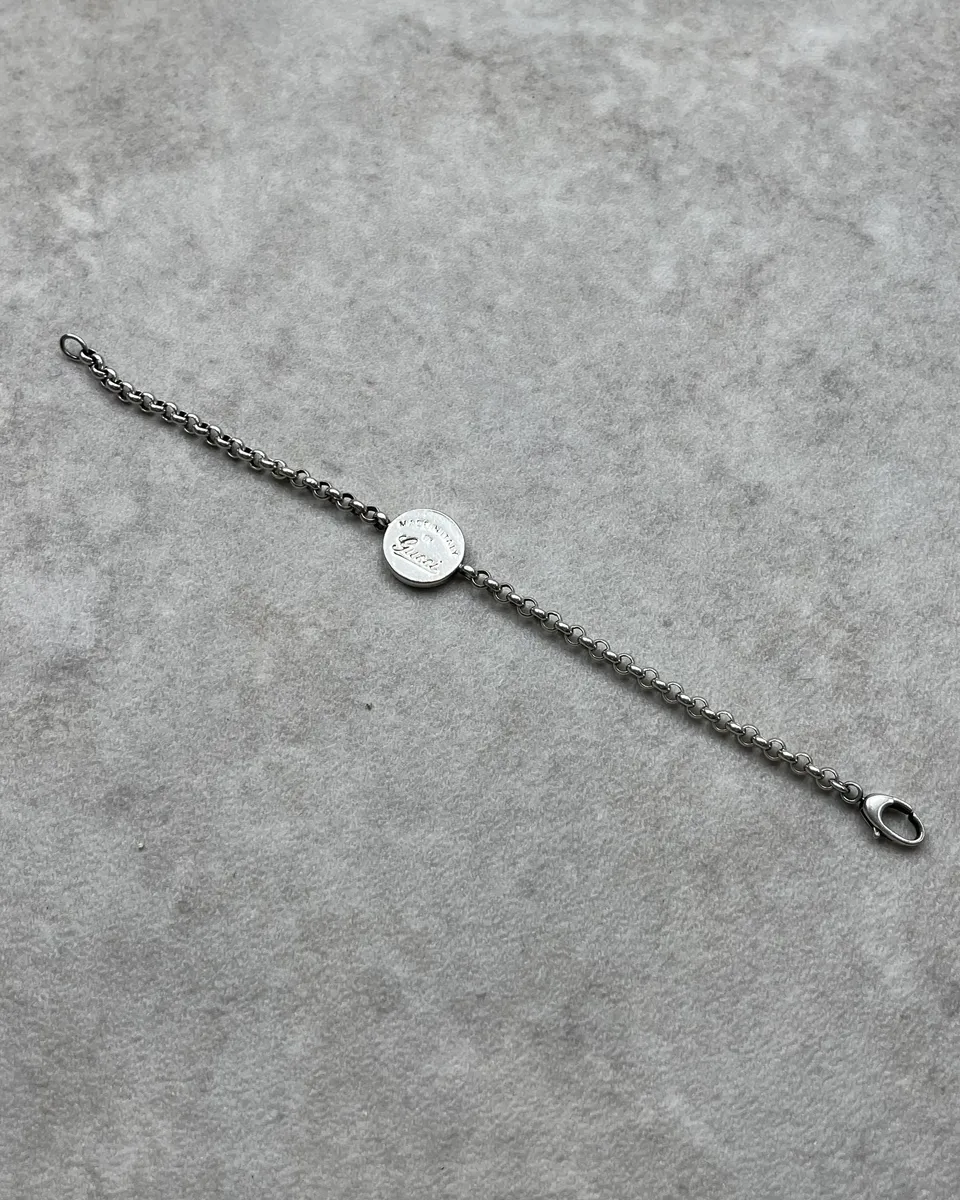 Gucci Stainless Steel Chain Bracelet - Image 2