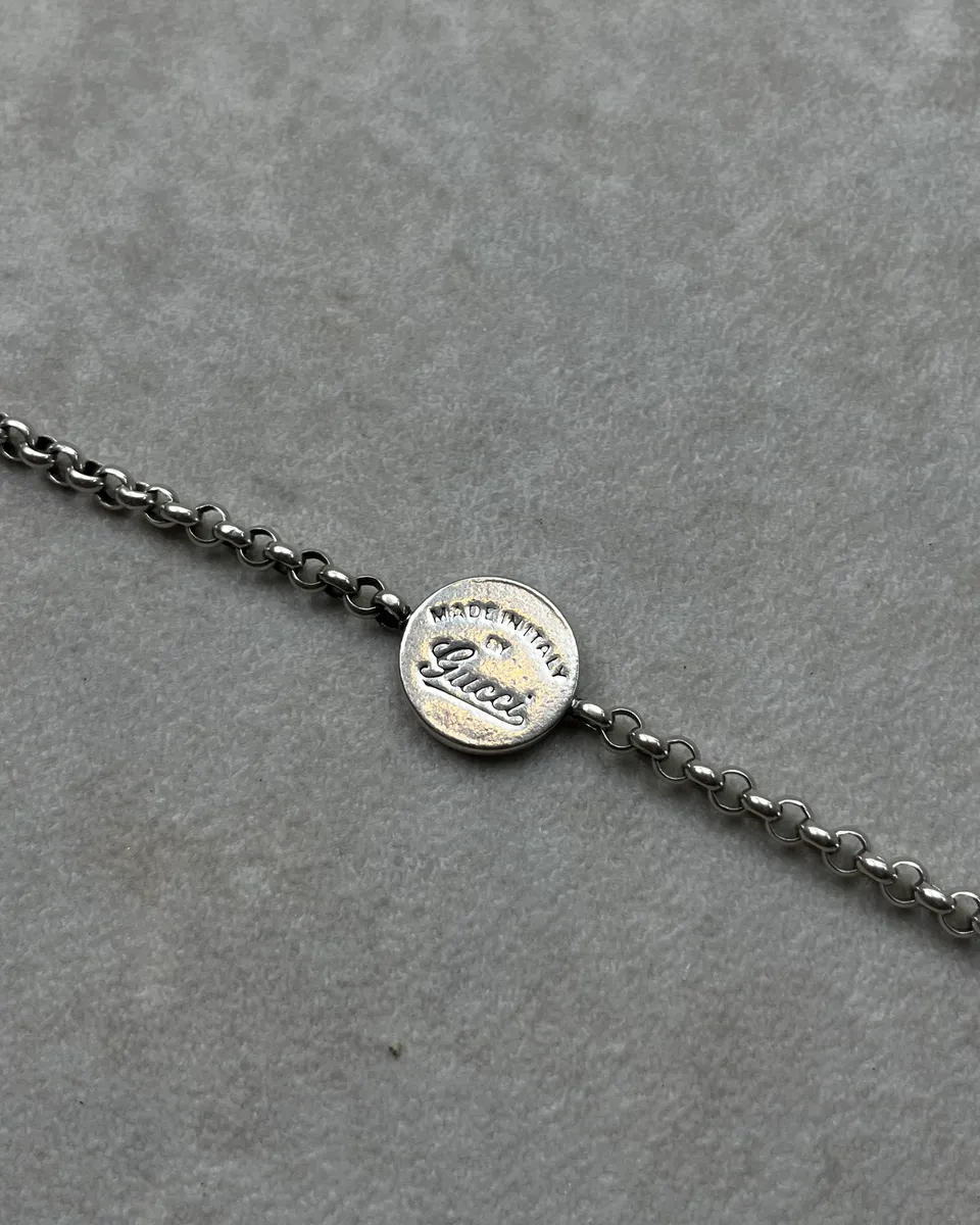 Gucci Stainless Steel Chain Bracelet - Image 5
