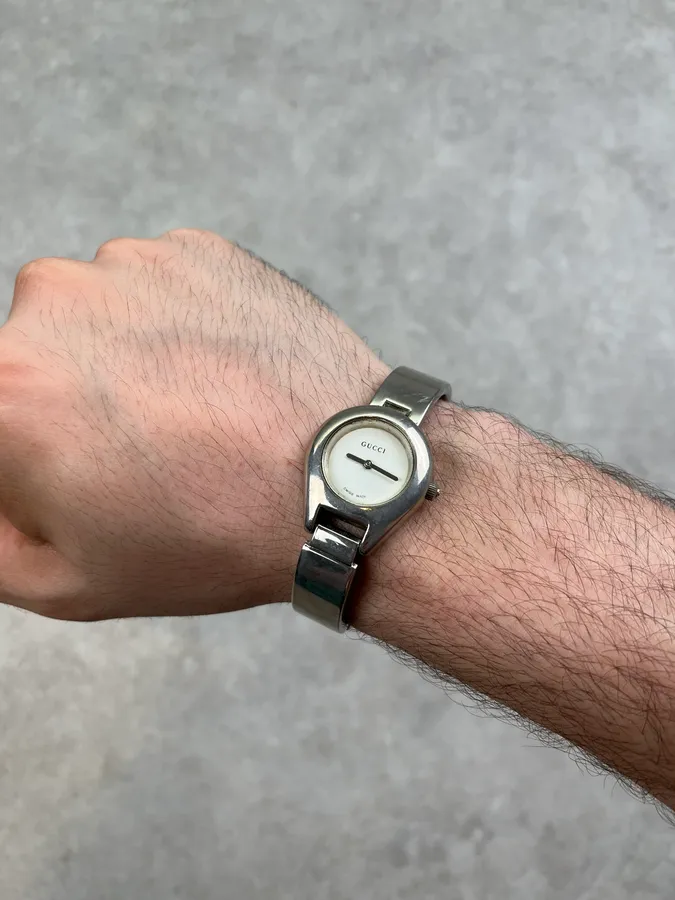 Gucci Steel Grey Watch - Image 4