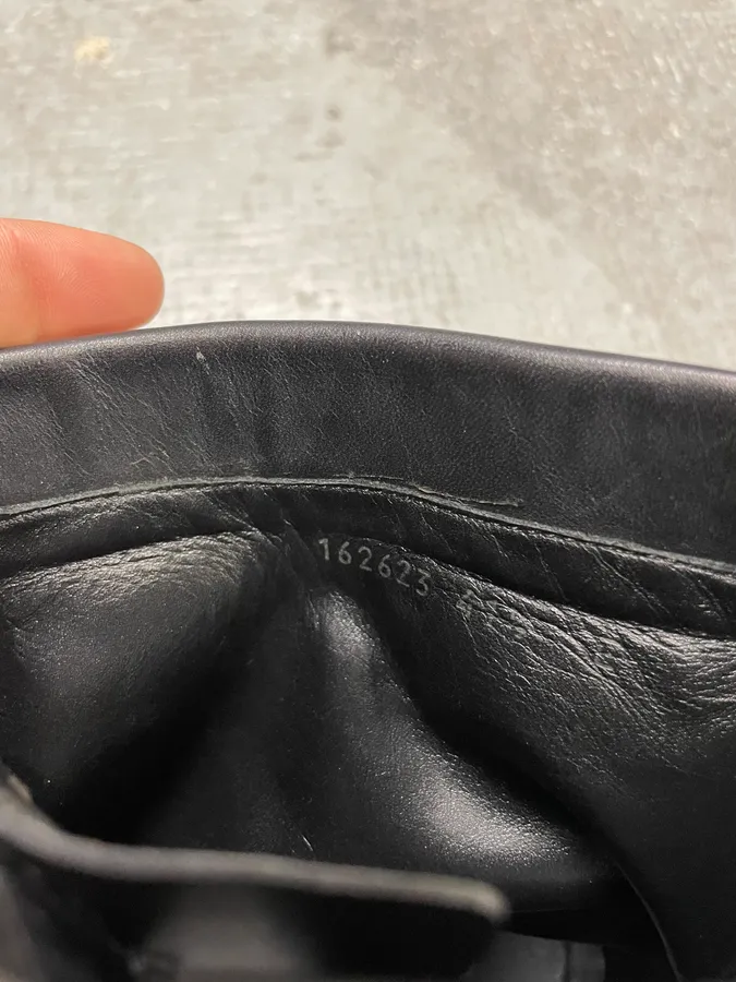 Gucci Straps Black Leather Boots - Image 10