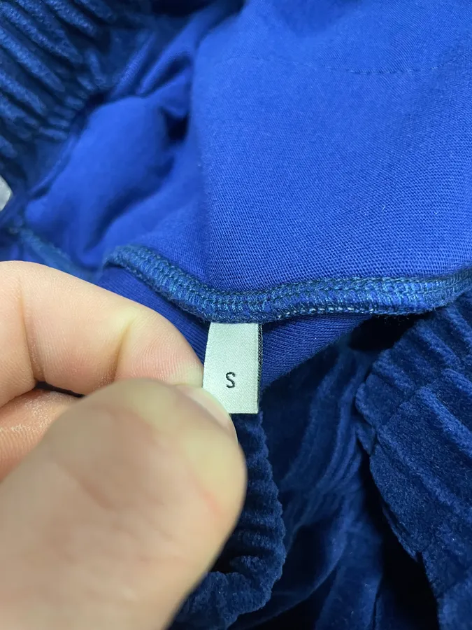 Gucci Velvet Propaganda Navy Joggers - Image 12