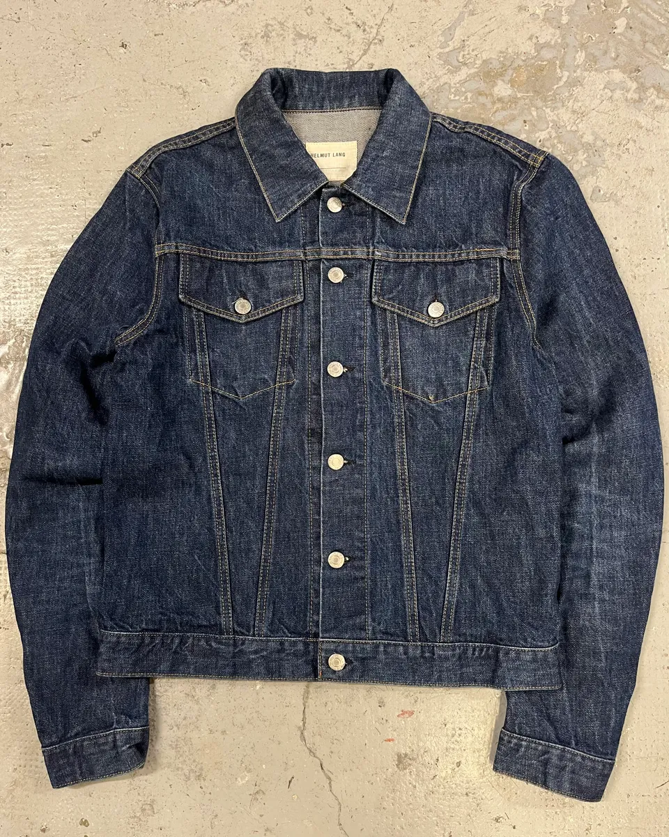 Helmut Lang Blue Denim Trucker Jacket