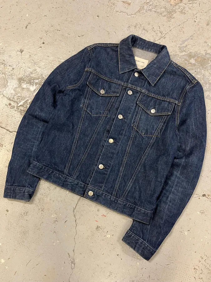 Helmut Lang Blue Denim Trucker Jacket - Image 4