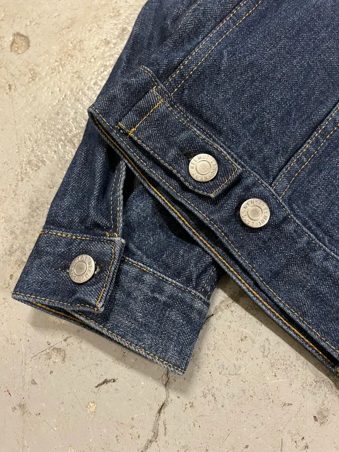 Helmut Lang Blue Denim Trucker Jacket - Image 7