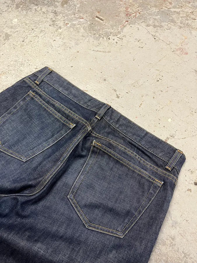 Helmut Lang Brut Navy Jeans - Image 7