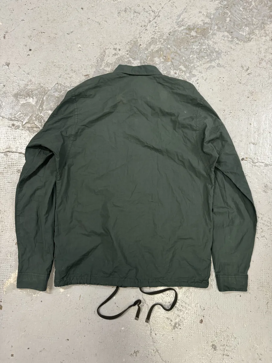 Helmut Lang Dark Green Tactical Shirt - Image 2