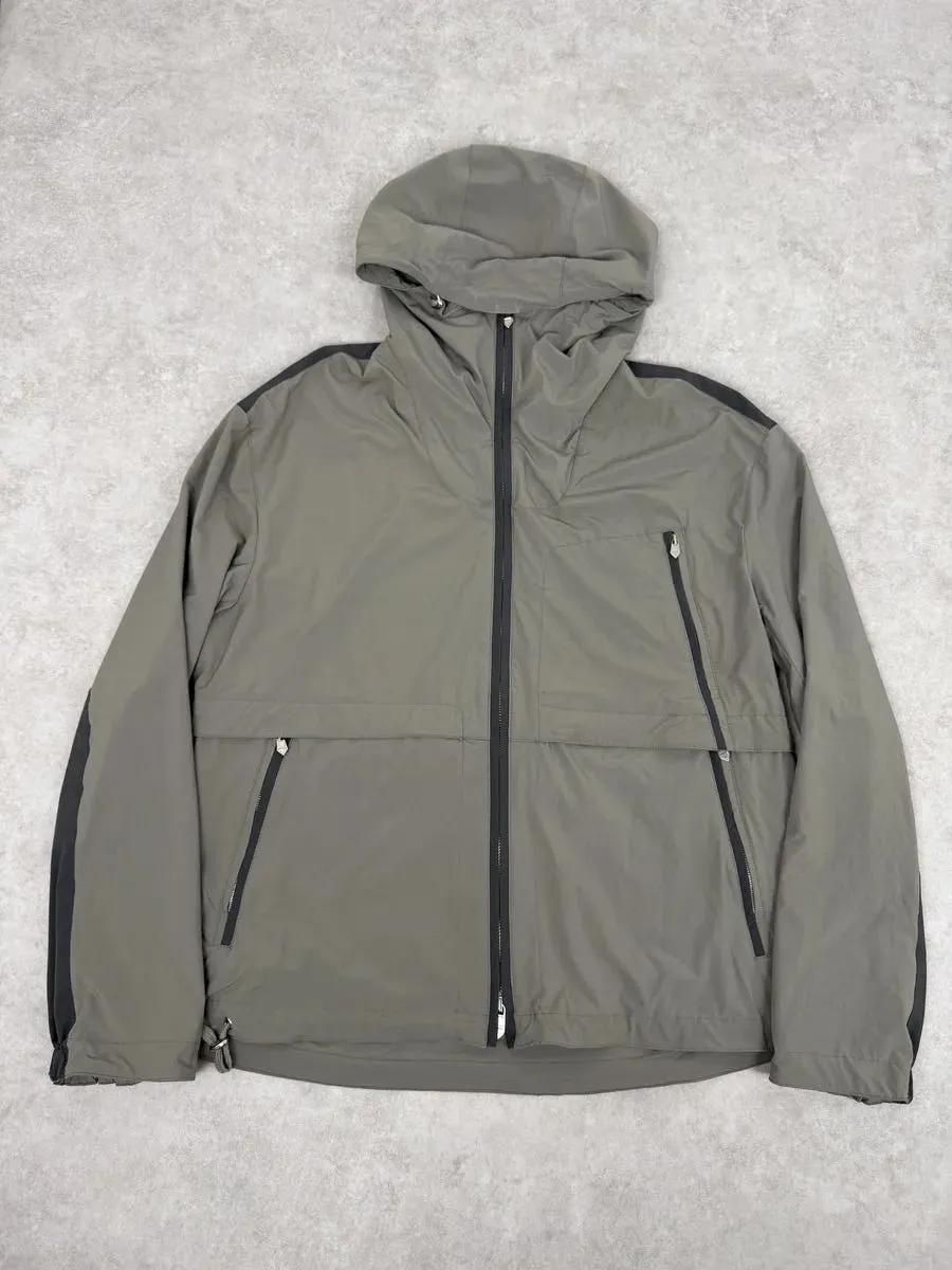 Hermes Faded Grey Light Windbreaker Jacket - Image 8