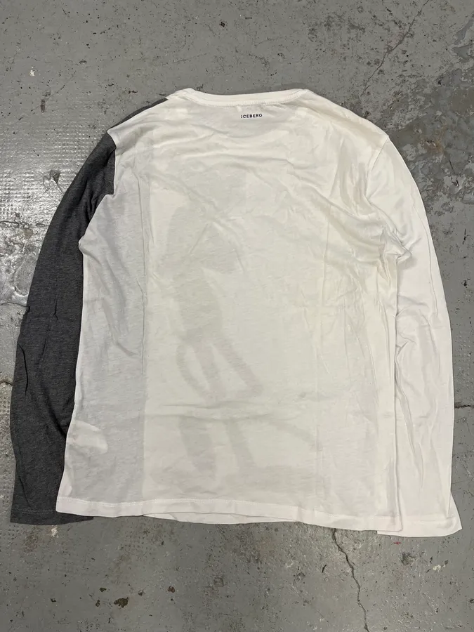 Iceberg Pink Panther White & Grey Longsleeves - Image 5