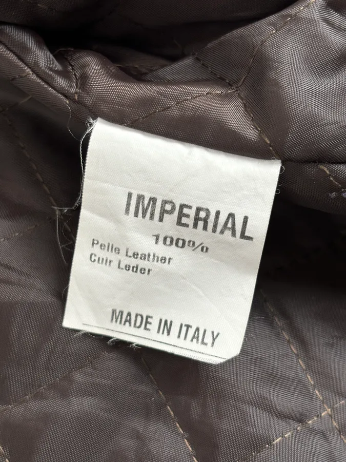 Imperial Brown Leather Jacket - Image 14