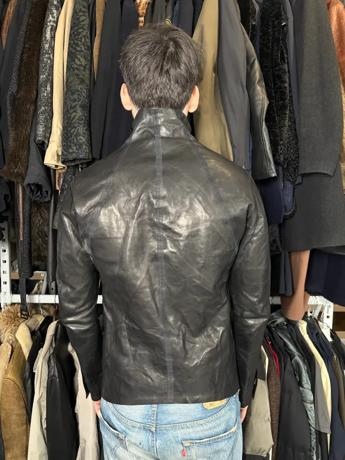 Isaac Sellam Black Pure Leather Jacket - Image 4