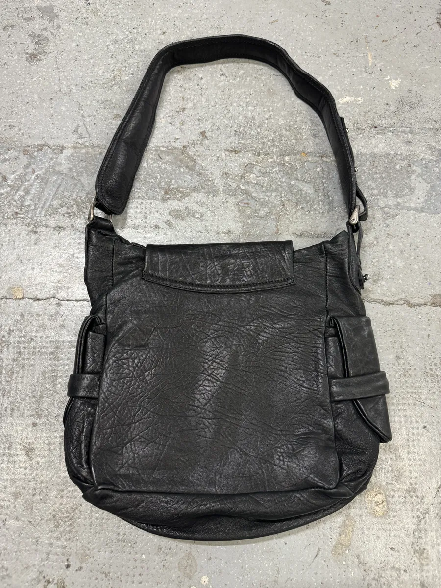 Isabel Marant Black Bubble Leather Shoulder Bag - Image 3