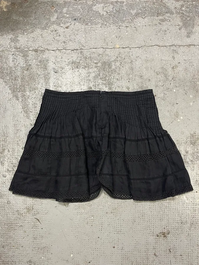 Isabel Marant Black Pleats Skirt - Image 2