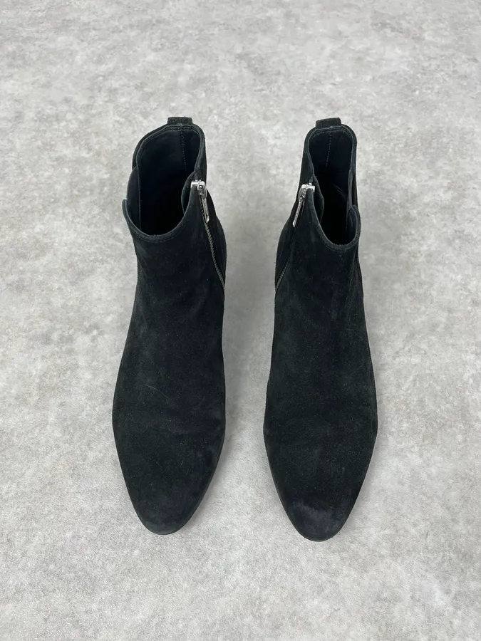 Isabel Marant Black Suede Leather Boots - Image 2