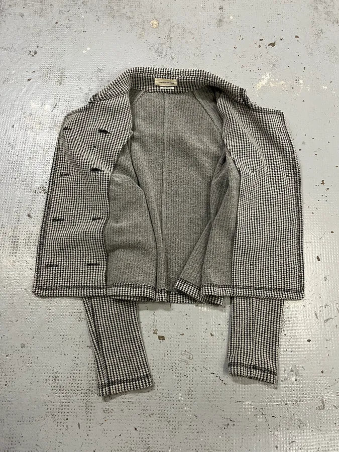 Isabel Marant Étoile Grey Wool Double-Breasted Blazer Jacket - Image 7