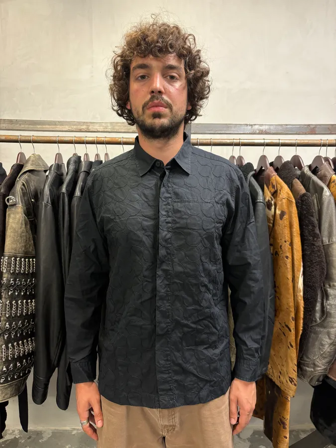 Issey Miyake Black Circle Shirt - Image 2