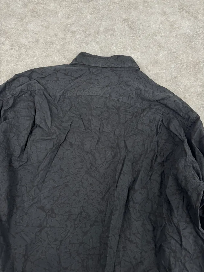 Issey Miyake Black Minimalist Shirt - Image 6