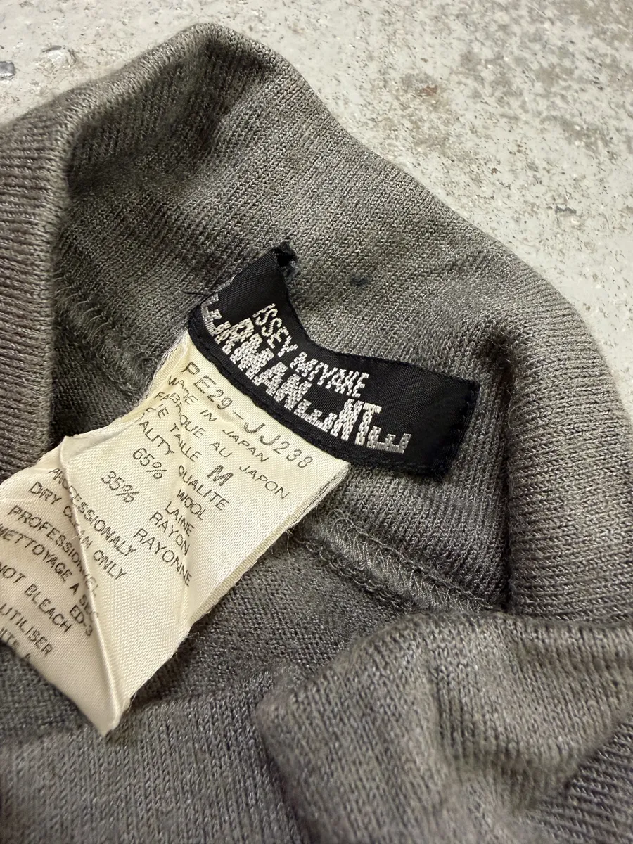 Issey Miyake Grey Classy Turtleneck - Image 7