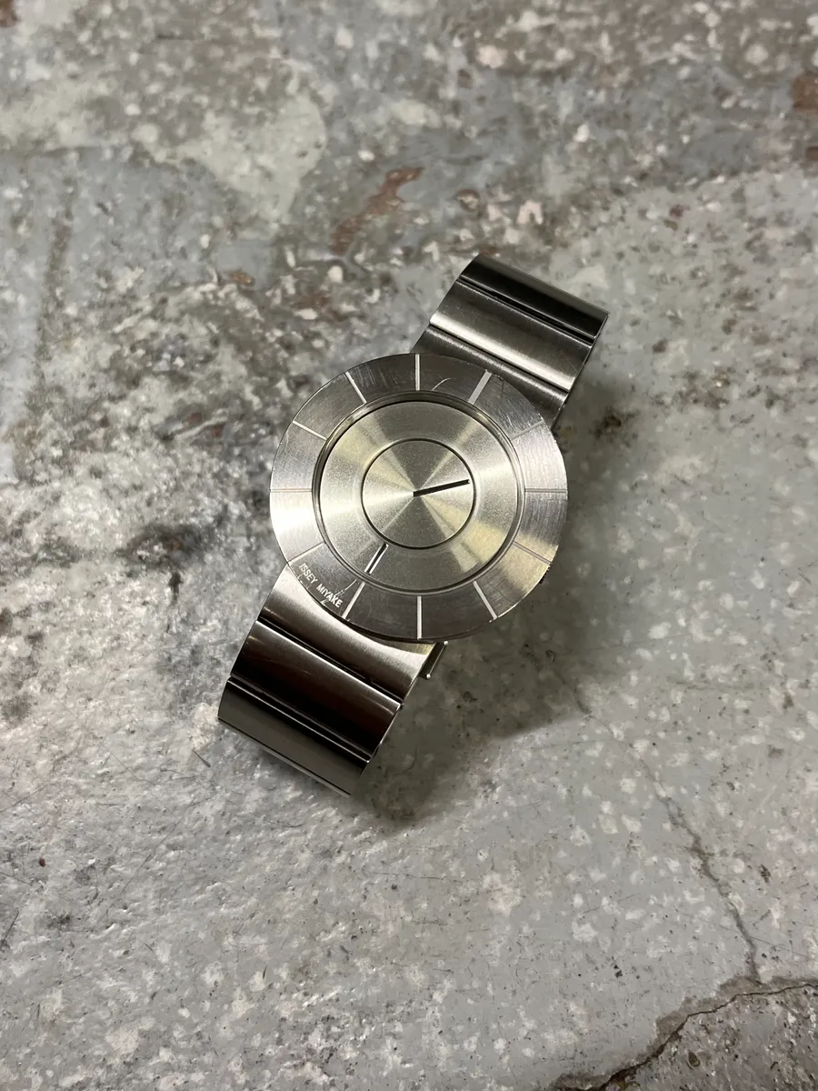 Issey Miyake TO Silver Watch Designed by Tokujin Yoshioka