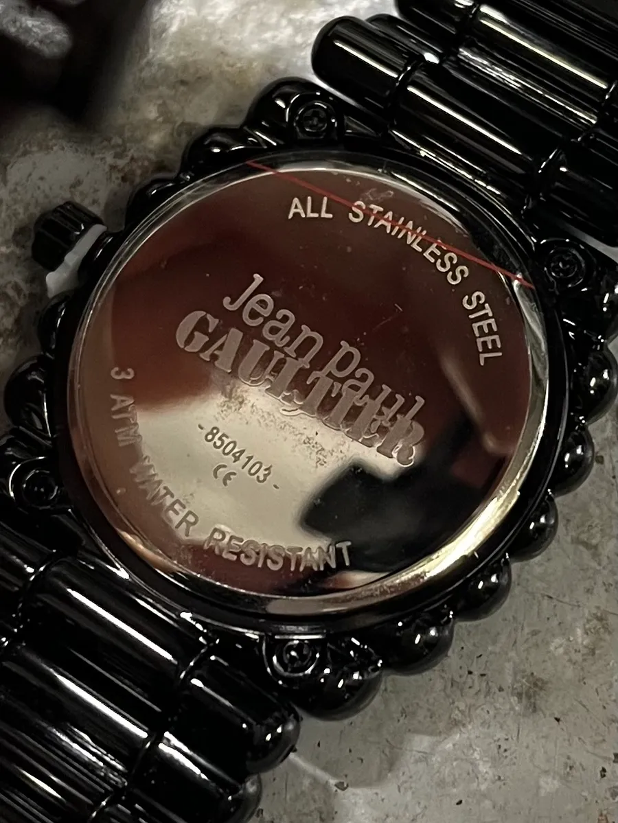 Jean Paul Gaultier Archive Black Bullet Watch - Image 10