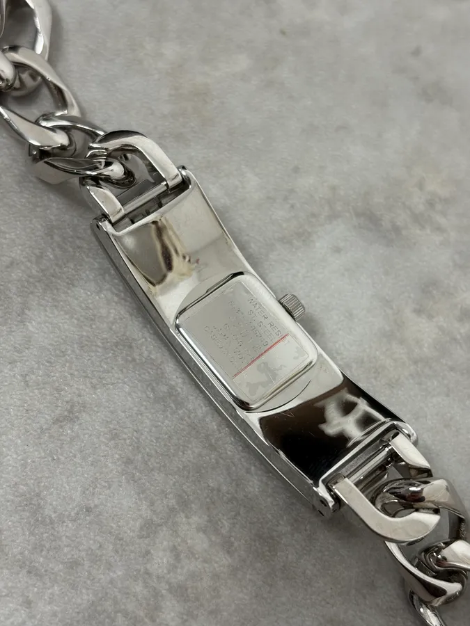 Jean Paul Gaultier Avant-Garde Grey Steel Watch - Image 4