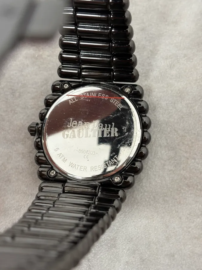 Jean Paul Gaultier Black Bullet Avant-Garde Watch - Image 4