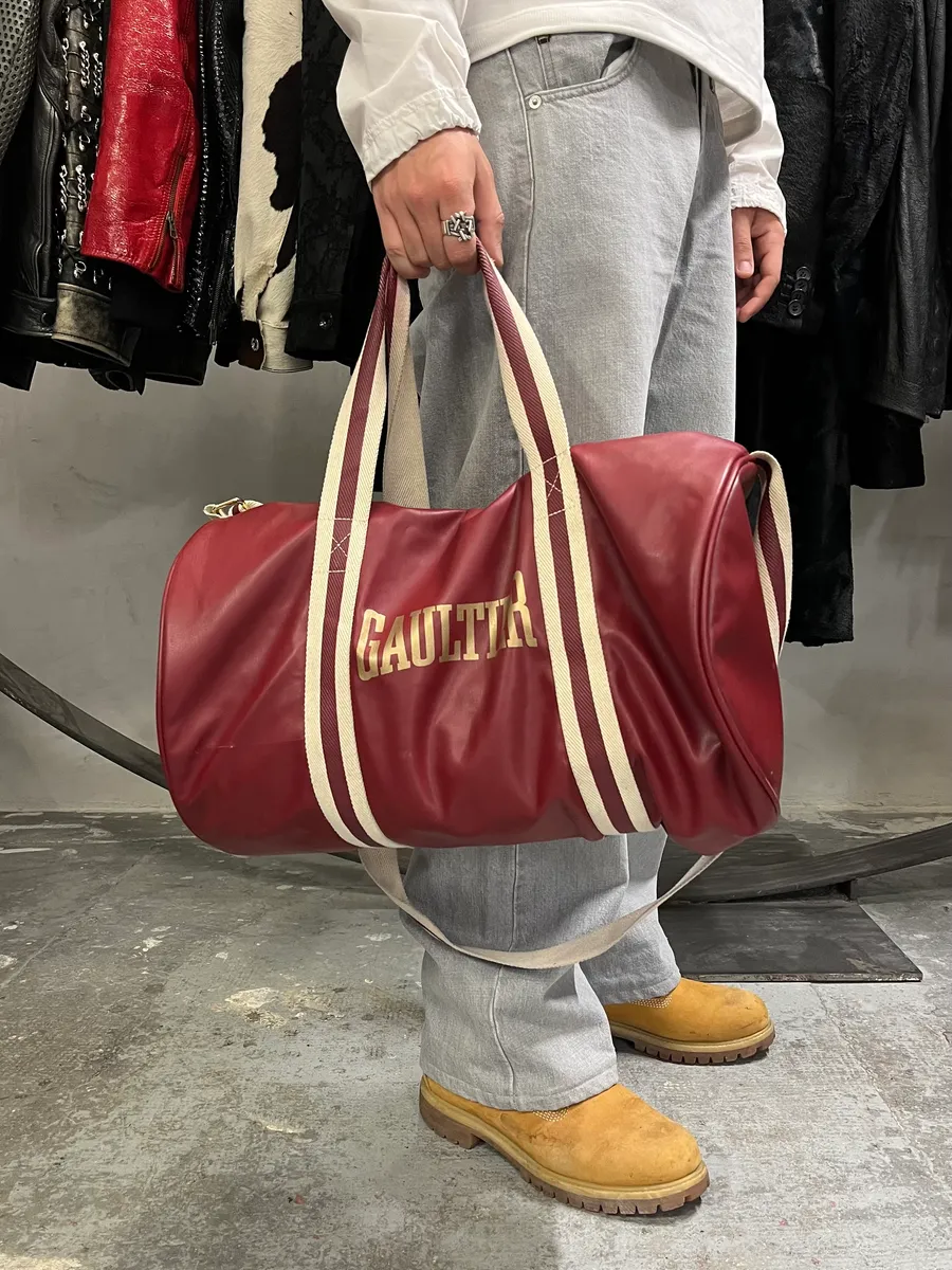 Jean Paul Gaultier Bordeaux Boxing Bag - Image 2