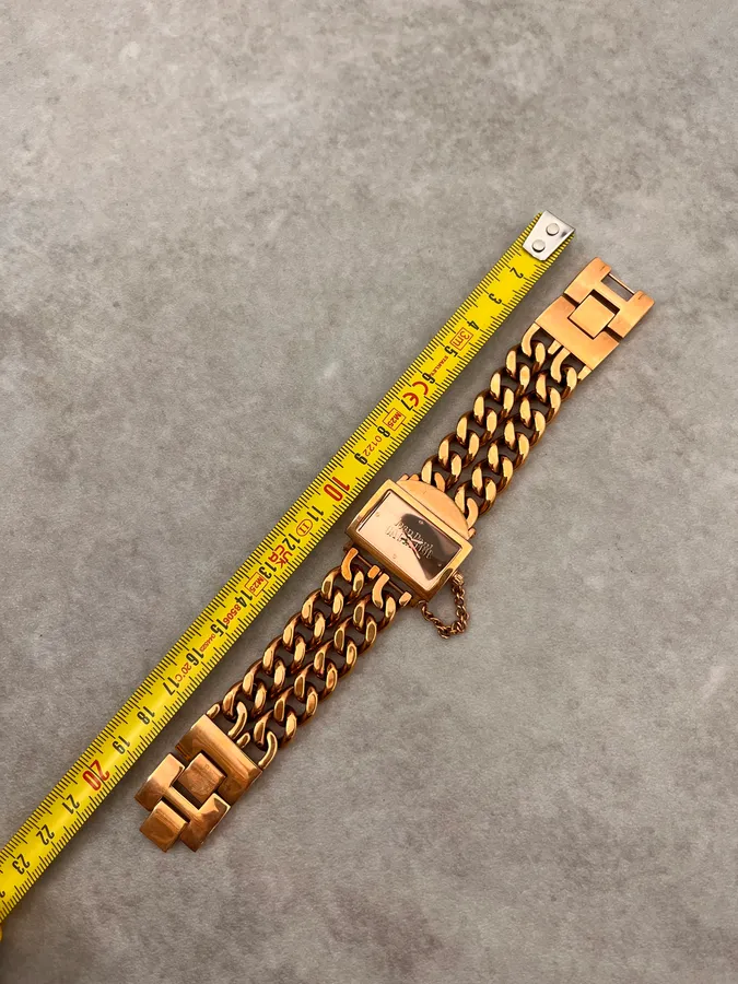 Jean Paul Gaultier Gold Chain Bracelet Watch - Image 7