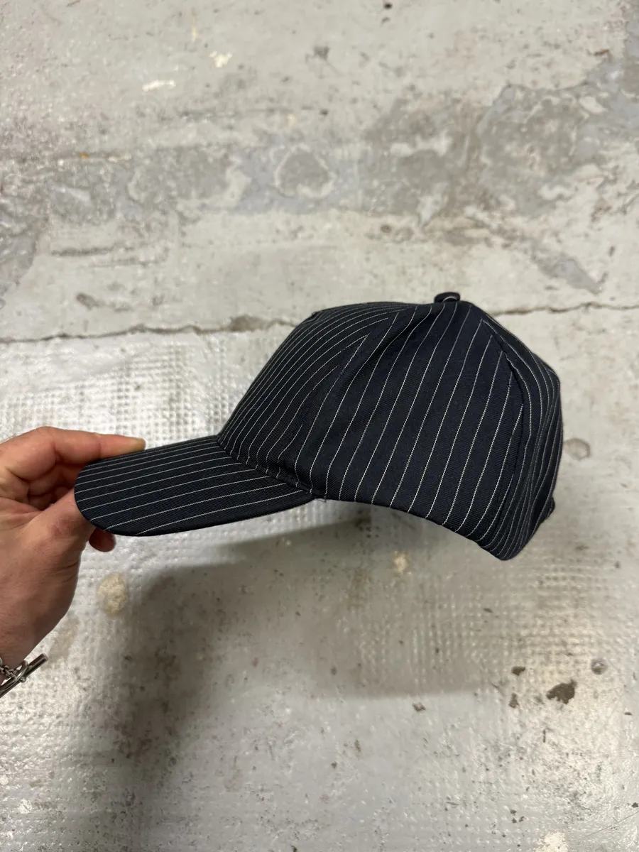 Jean Paul Gaultier Marine Navy Striped Cap - Image 5