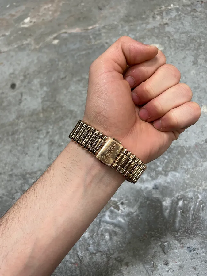 Jean Paul Gaultier Pink Silver Bullet Watch - Image 3