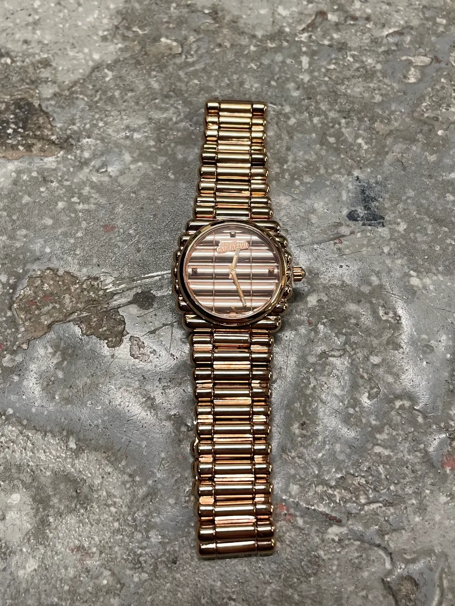 Jean Paul Gaultier Pink Silver Bullet Watch - Image 6