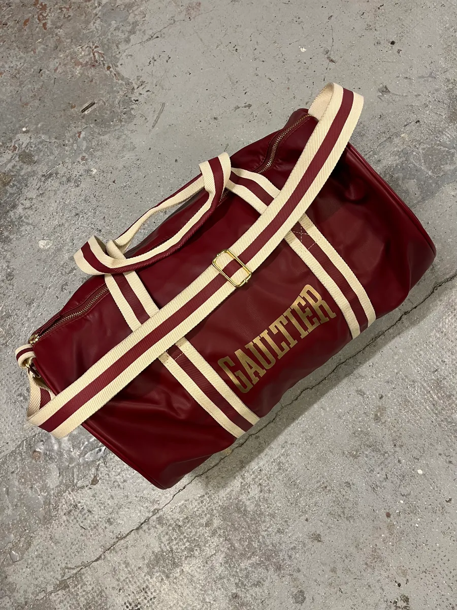 Jean Paul Gaultier Red Boxing Sport Handle Bag - Image 3