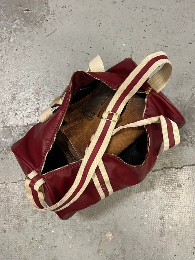 Jean Paul Gaultier Red Boxing Sport Handle Bag - Image 4