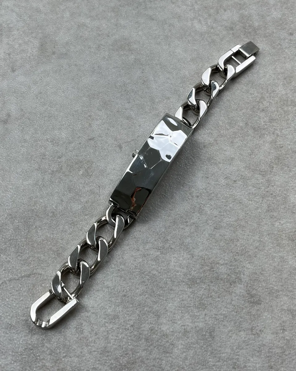Jean Paul Gaultier Stainless Steel Trompe LOeil Bracelet Watch