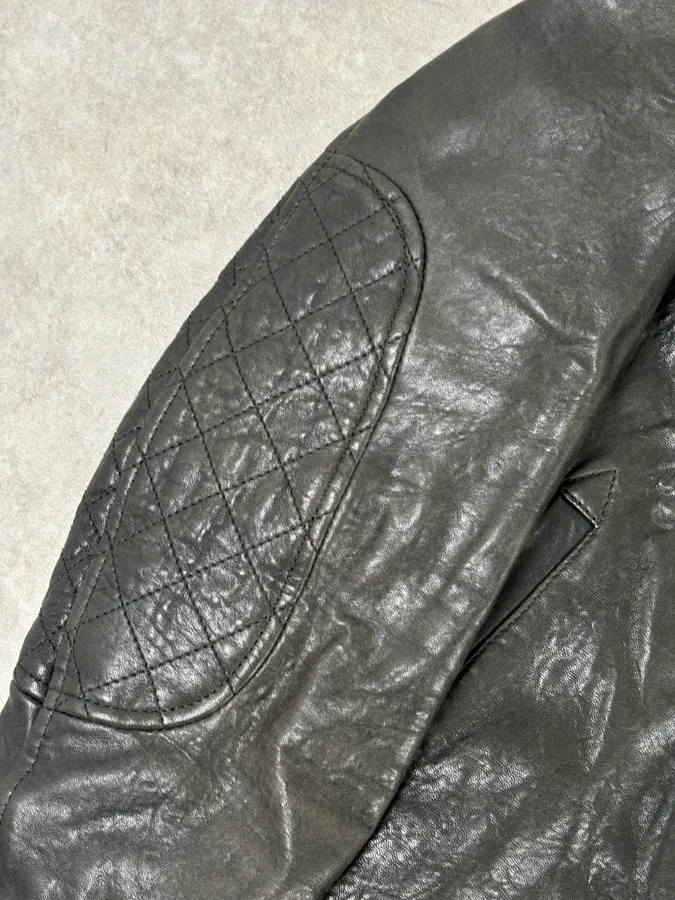 Kenzo Black Lamb Leather Premium Jacket - Image 12