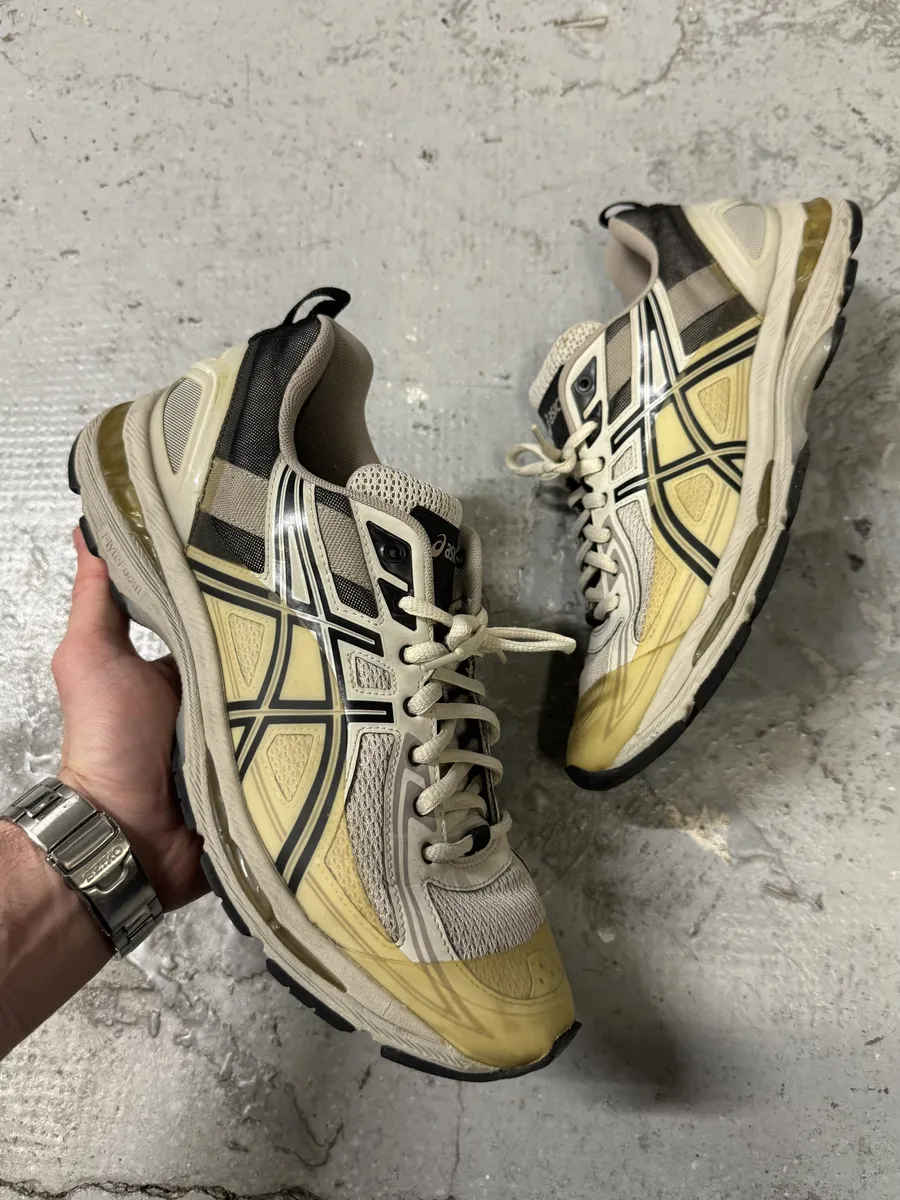 Kiko Kostadinov Asics Gel Burz 1 Sample Beige Sneakers