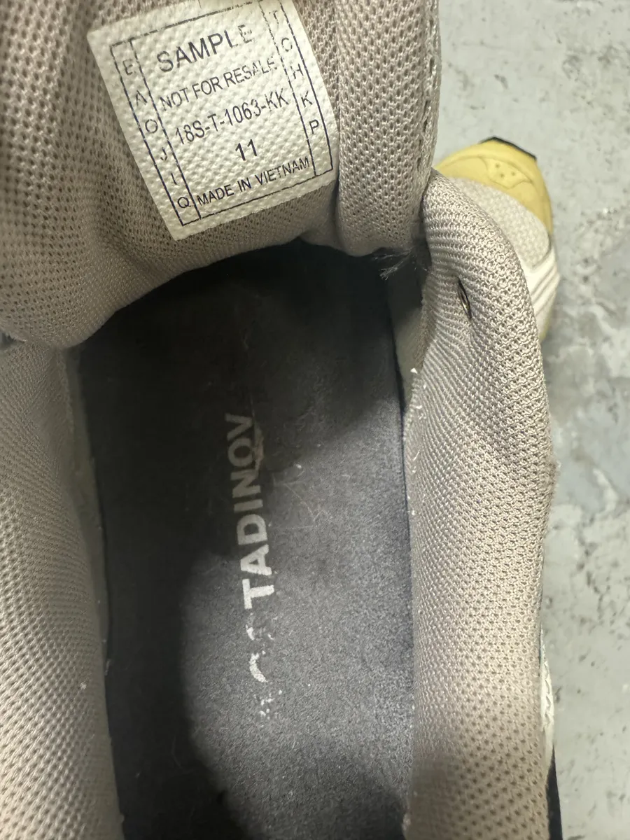 Kiko Kostadinov Asics Gel Burz 1 Sample Beige Sneakers - Image 7