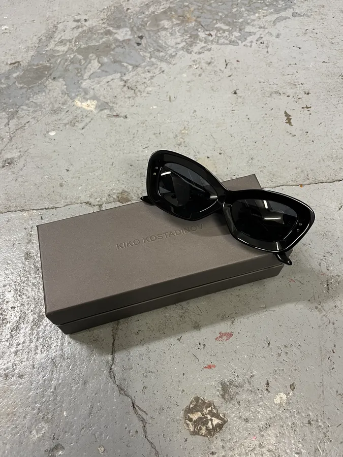 Kiko Kostadinov Black Sunglasses - Image 3