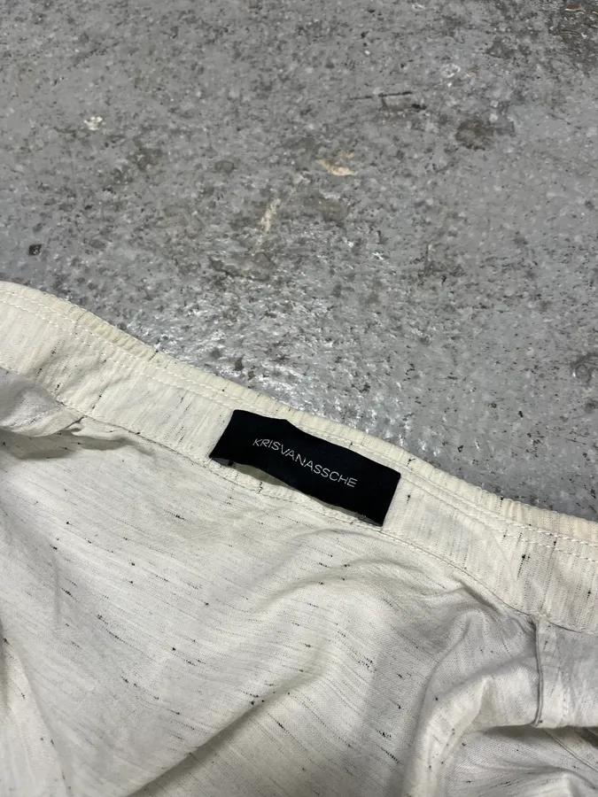 Kris Van Assche Minimalist Pure Grained Shirt - Image 9