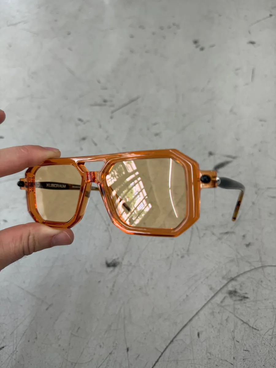 Kuboraum Orange Maske P8 Sunglasses - Image 3