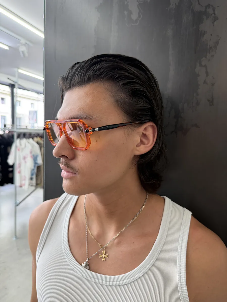 Kuboraum Orange Maske P8 Sunglasses - Image 5