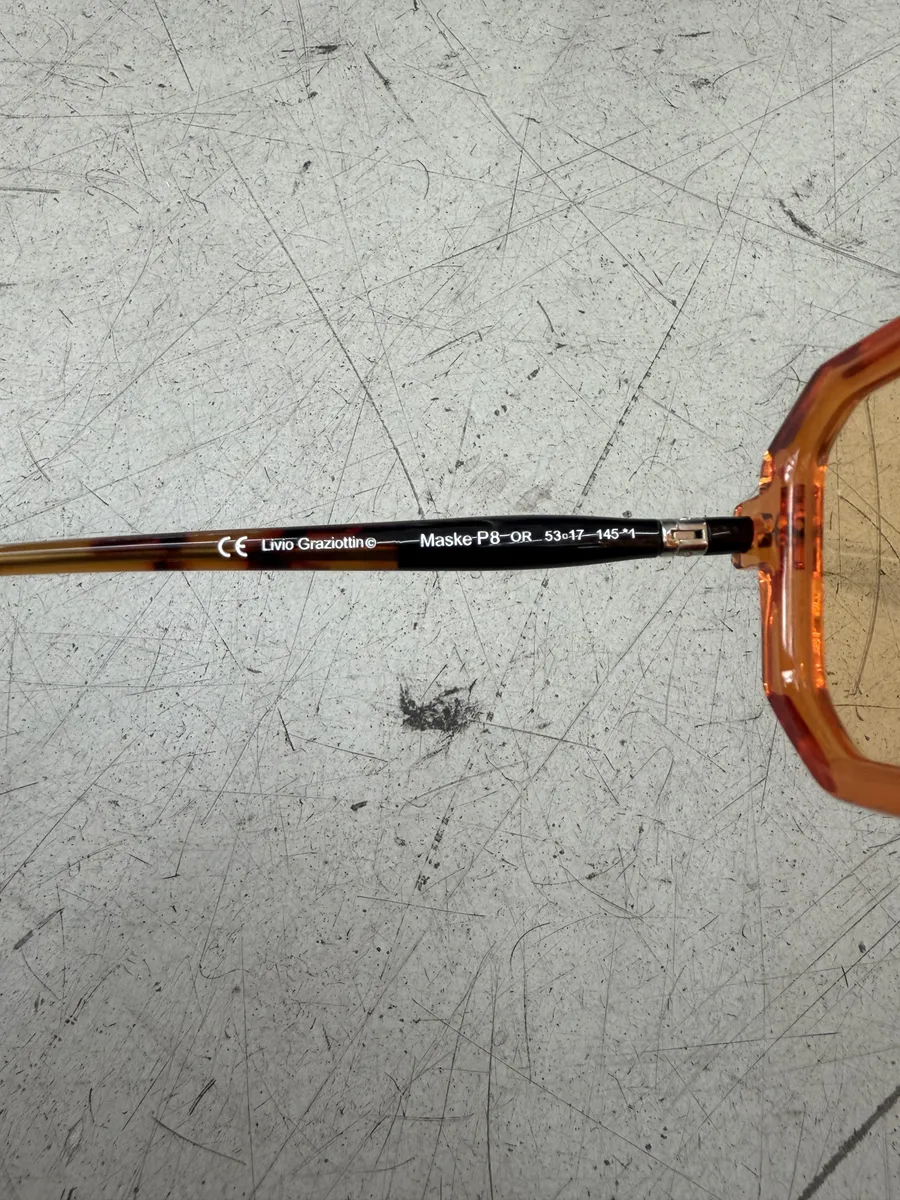 Kuboraum Orange Maske P8 Sunglasses - Image 9
