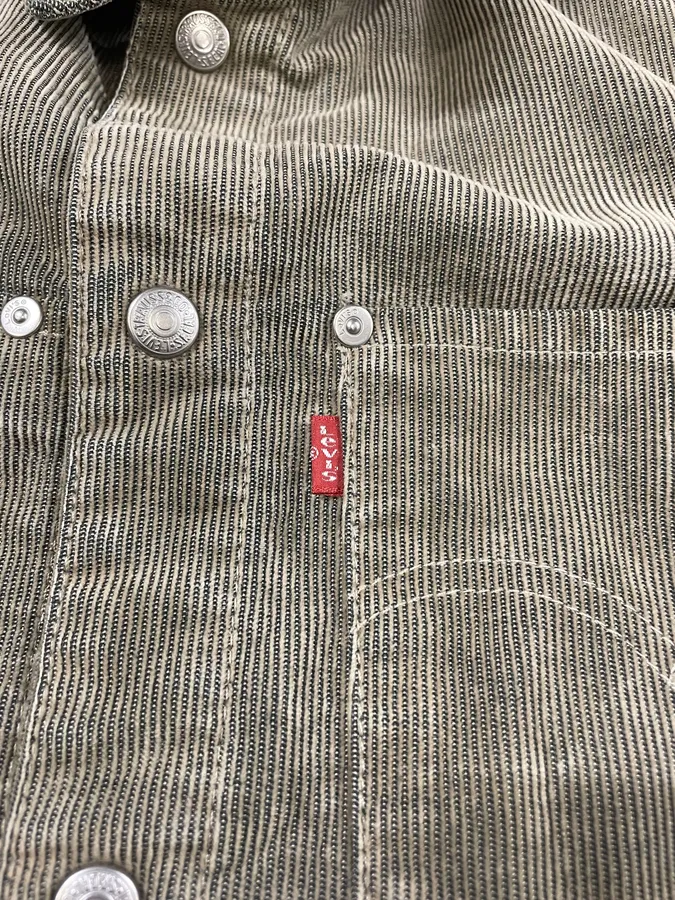 Levi’s Engineered Grey Corduroy Structured Jacket - Image 9