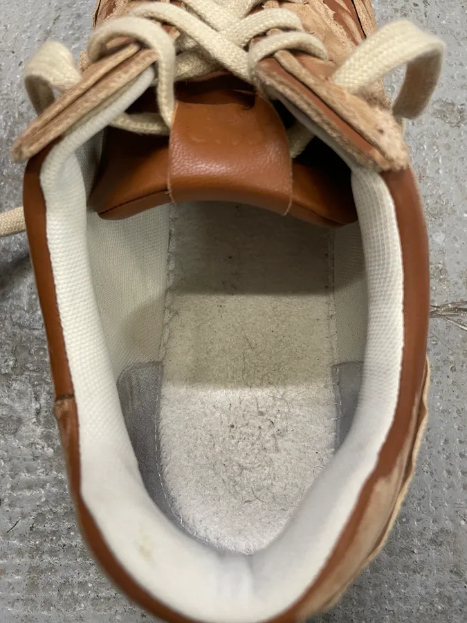 Loewe Brown Deconstructed Faded Leather Shoes - Image 11