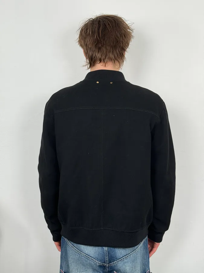 Louis Vuitton Black Elegant Cashmere & Wool Buttoned Jacket - Image 3