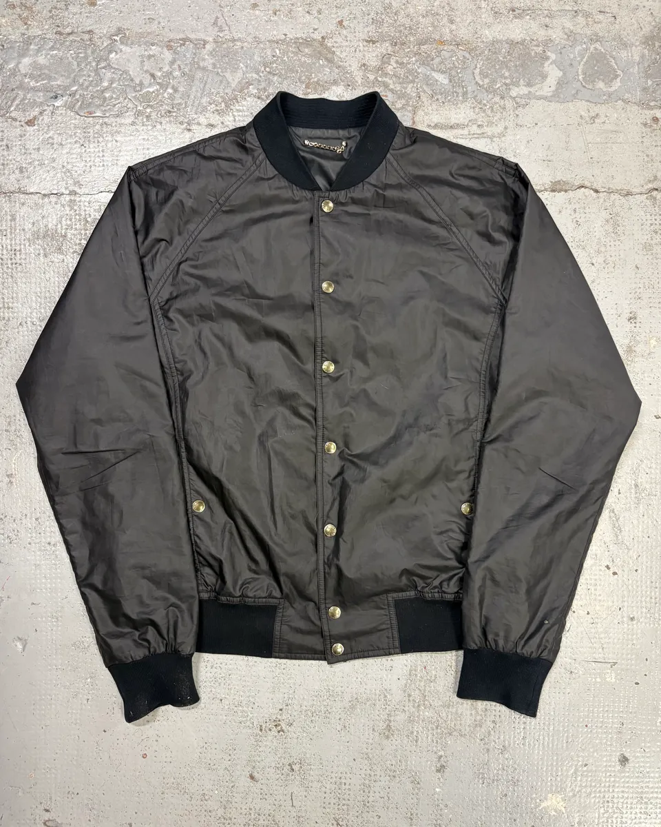 Louis Vuitton Black Nylon Quilted Bomber Jacket
