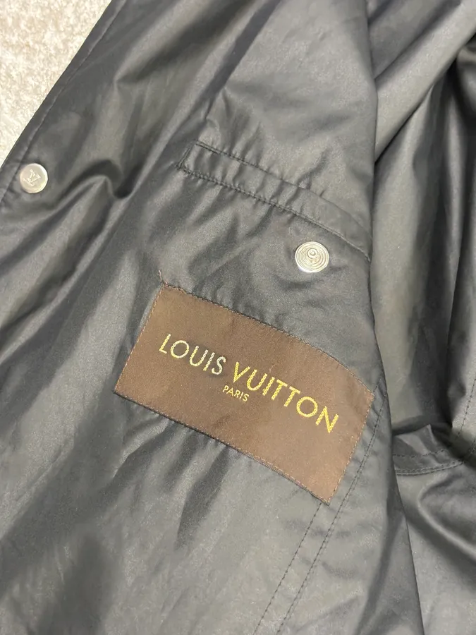 Louis Vuitton Black Nylon Quilted Bomber Jacket - Image 10