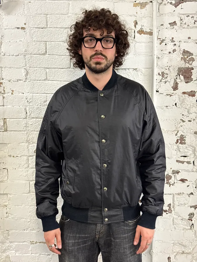 Louis Vuitton Black Nylon Quilted Bomber Jacket - Image 2