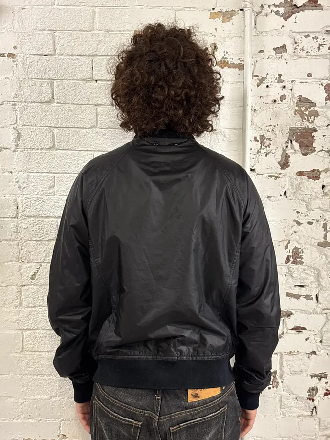 Louis Vuitton Black Nylon Quilted Bomber Jacket - Image 3