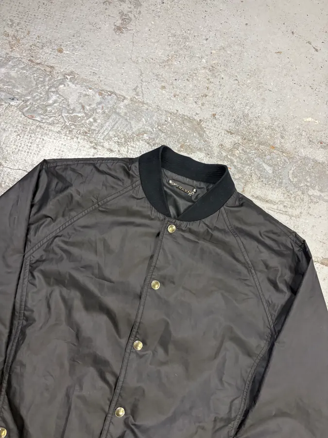 Louis Vuitton Black Nylon Quilted Bomber Jacket - Image 4